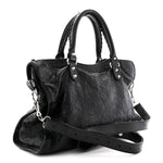 Agneau Arena Silver Hardware Medium Le City Black