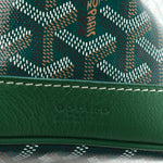 Goyardine Petit Flot Bucket Bag PM Green