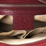 Monogram Small Bree Tote Red