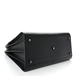 Grained Calfskin Large Sac de Jour Carryall Black