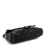 Beaded Baguette Black