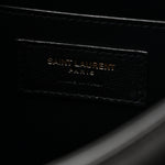 Lambskin Matelasse Monogram Baby Niki Chain Satchel Black