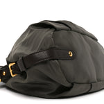 Tessuto Nylon Jacquard Logo Tote  Bruciato Sughero