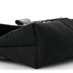 GG Monogram Web Buckle Belt Bag Black