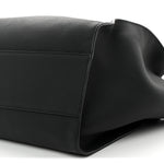 Matte Grained Calfskin Marlo 17 Black