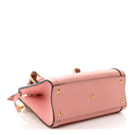 Wonka Grain Calfskin Mini Diana Tote Bag Wild Rose Fuxia Fluo