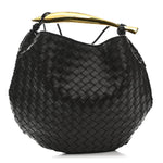 Nappa Intrecciato Medium Sardine Bag Fondant