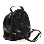 Calfskin Matelasse GG Marmont Dome Backpack Black