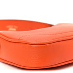 Goatskin Mini Aphrodite Shoulder Bag Orange