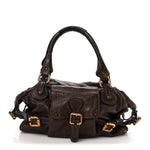 Calfskin Paddington Front Pocket Tote Chocolate