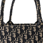 Oblique Medium Book Tote Blue Multicolor