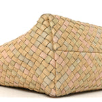 Nappa Intrecciato Small Cabat Colonial Lotus Aurora
