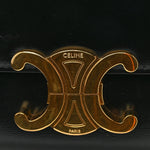 Shiny Calfskin Teen Triomphe Black