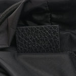 Nylon Monogram Small Single Buckle Backpack Black