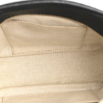 Pebbled Calfskin Small Soho Disco Bag Black