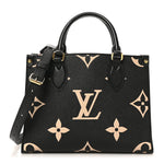 Empreinte Monogram Giant Onthego PM Black Beige