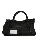 Craquele Calfskin Classic Hardware First Black