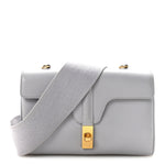 Smooth Calfskin Teen Soft 16 Shoulder Bag Light Grey