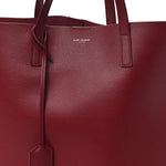 Calfskin Medium Shopping Tote Bordeaux