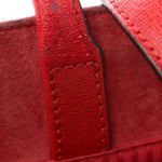 Vitello Elite Flamingo Regular 2Jours Tote Rosso Fiamma