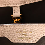 Taurillon Snakeskin Capucines PM Galet