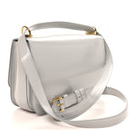 Calfskin Siena Small Shoulder Bag Grey