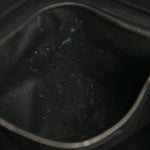 Linen Calfskin Rive Gauche North South Tote Black