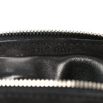 Suede Small Slouchy Banana Bag Black