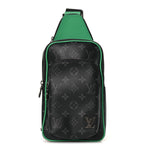 Monogram Eclipse Avenue Slingbag PM  Bamboo Green