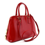 Saffiano Vernice Medium Promenade Tote Rosso