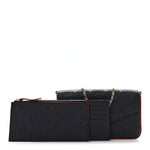 Empreinte Pochette Felicie Chain Wallet Marine Rouge