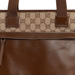 Monogram Tote Bag Brown