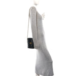 Calfskin Matelasse Mini GG Marmont 2.0 Bucket Bag Black