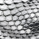 Snakeskin Waist Bag Black