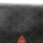 Triomphe Canvas Medium Folco Bag Tan