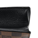 Damier Ebene Vavin Chain Wallet Black