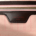 Damier Ebene Neo Neverfull MM Rose Ballerine