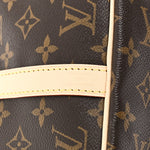 Mon Monogram Speedy Bandouliere 30 Indigo Blue Khaki