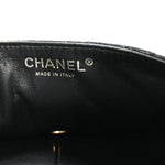 Caviar Quilted East West Flap Black