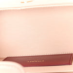 Shiny Caviar Preppy Coco Long Vanity With Strap Light Pink