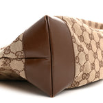 Monogram Tote Bag Brown