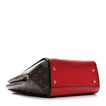 Calfskin Monogram Kimono Tote Cherry