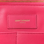 Calfskin Large Classic Y Cabas Fuchsia