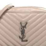 Calfskin Matelasse Monogram Lou Camera Bag Marble Pink
