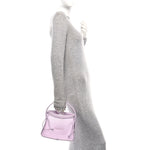 Ribbed Knit Small Ryan Bag Lavender