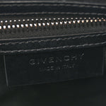 Shiny Lord Calfskin Mini Antigona Black
