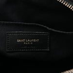 Calfskin Matelasse Monogram Lou Camera Bag Black