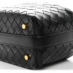Calfskin Nappa Intrecciato Mini Wallace Black