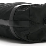 Tessuto Nylon Saffiano Tote Black