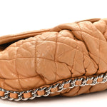 Washed Lambskin Medium Chain Around Messenger Brown